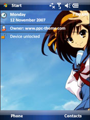 Suzumiya Haruhi ppc theme